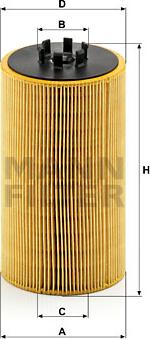 Mann-Filter HU 1390 x - Масляный фильтр parts5.com