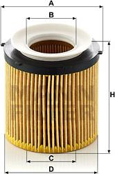 Mann-Filter HU 8002 y - Масляный фильтр parts5.com