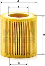 Mann-Filter HU 8011 z - Масляный фильтр parts5.com