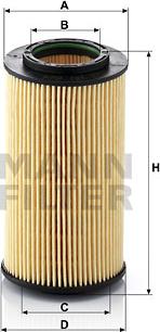 Mann-Filter HU 824 x - Filtro de aceite parts5.com