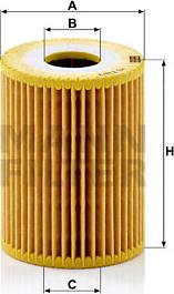 Mann-Filter HU 719/3 x - Масляный фильтр parts5.com