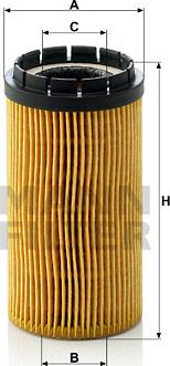 Mann-Filter HU 718 x - Oil Filter parts5.com