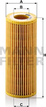 Mann-Filter HU 721/4 x - Масляный фильтр parts5.com