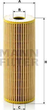 Mann-Filter HU 727/1 x - Масляный фильтр parts5.com