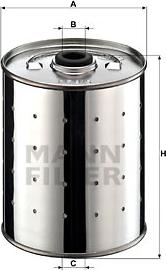 Mann-Filter PF 915 n - Масляный фильтр parts5.com