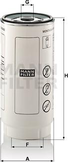 Mann-Filter PL 420/7 x - Топливный фильтр parts5.com