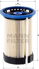 Mann-Filter PU 8014 - Топливный фильтр parts5.com