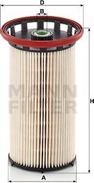 Mann-Filter PU 8028 - Топливный фильтр parts5.com