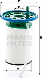 Mann-Filter PU 7015 - Топливный фильтр parts5.com