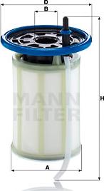 Mann-Filter PU 7018 - Топливный фильтр parts5.com