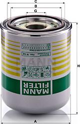 Mann-Filter TB 1394/8 x - Cartucho del secador de aire, sistema de aire comprimido parts5.com