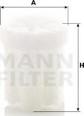 Mann-Filter U 1003 (10) - Карбамидный фильтр parts5.com