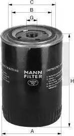 Mann-Filter W 920/40 - Фильтр, система рабочей гидравлики parts5.com