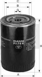 Mann-Filter W 950/5 - Oil Filter parts5.com