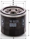 Mann-Filter W 6026 - Масляный фильтр parts5.com