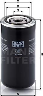 Mann-Filter WD 950/3 - Oil Filter parts5.com