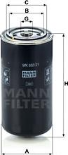 Mann-Filter WK 950/21 - Топливный фильтр parts5.com