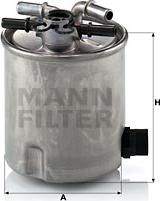 Mann-Filter WK 9007 - Топливный фильтр parts5.com