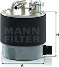 Mann-Filter WK 920/7 - Топливный фильтр parts5.com