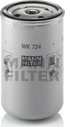 Mann-Filter WK 724 - Топливный фильтр parts5.com