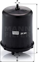 Mann-Filter ZR 905 z - Масляный фильтр parts5.com