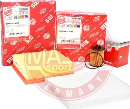 MASTER-SPORT GERMANY 450001322 - Комплект фильтра parts5.com