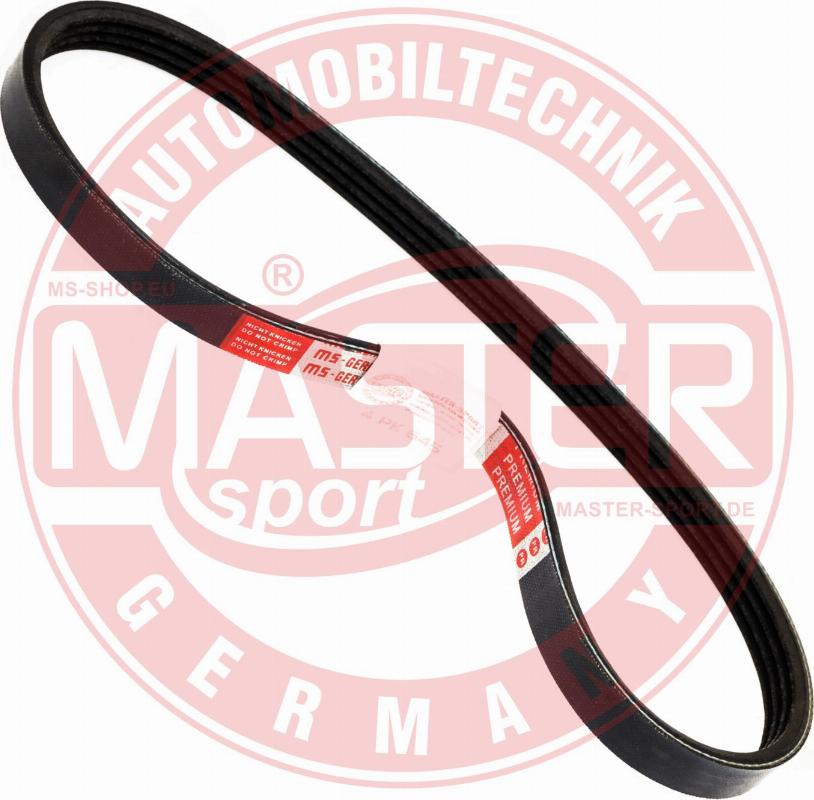 MASTER-SPORT GERMANY 4PK645PCSMS - Correa trapecial poli V parts5.com