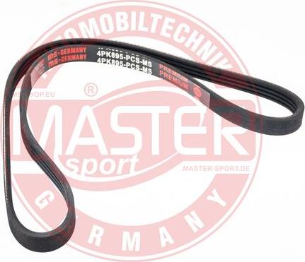 MASTER-SPORT GERMANY 4PK895-PCS-MS - Поликлиновой ремень parts5.com