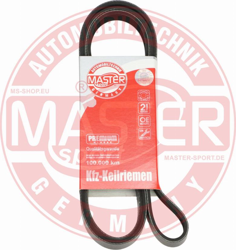 MASTER-SPORT GERMANY 5PK-1809-PCS-MS - Поликлиновой ремень parts5.com