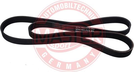 MASTER-SPORT GERMANY 6PK1463-PCS-MS - Поликлиновой ремень parts5.com