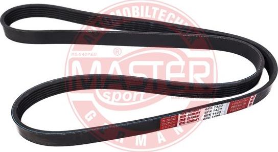 MASTER-SPORT GERMANY 6PK1415-PCS-MS - Correa trapecial poli V parts5.com