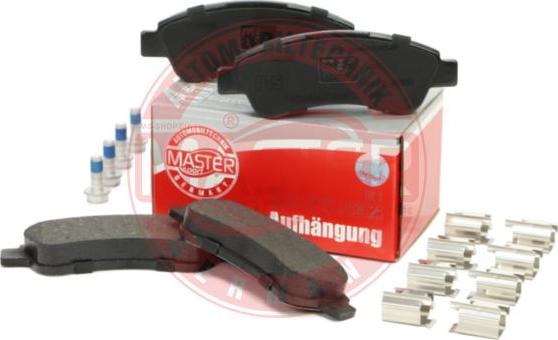 MASTER-SPORT GERMANY 13046048122N-SET-MS - Тормозные колодки, дисковые, комплект parts5.com