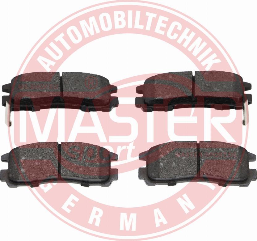 MASTER-SPORT GERMANY 13046059802N-SET-MS - Тормозные колодки, дисковые, комплект parts5.com