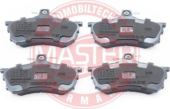 MASTER-SPORT GERMANY 13046059872N-SET-MS - Тормозные колодки, дисковые, комплект parts5.com