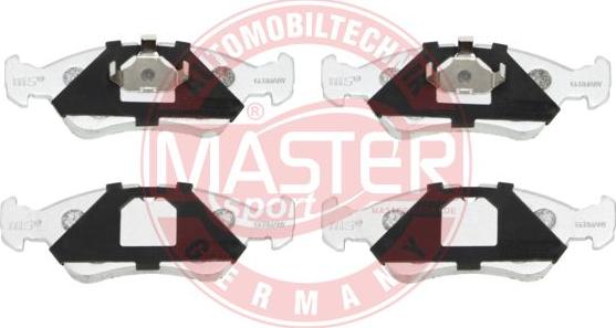 MASTER-SPORT GERMANY 13046059252K-SET-MS - Тормозные колодки, дисковые, комплект parts5.com