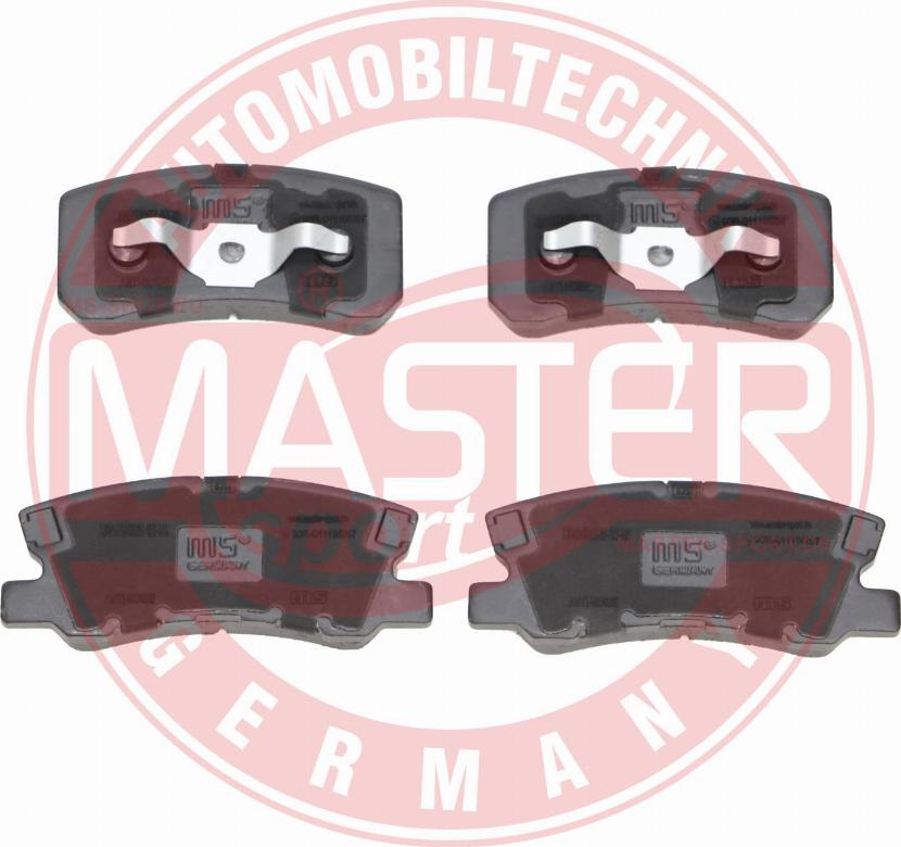 MASTER-SPORT GERMANY 13046058552N-SET-MS - Тормозные колодки, дисковые, комплект parts5.com