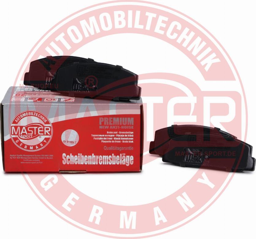 MASTER-SPORT GERMANY 13046058042N-SET-MS - Тормозные колодки, дисковые, комплект parts5.com