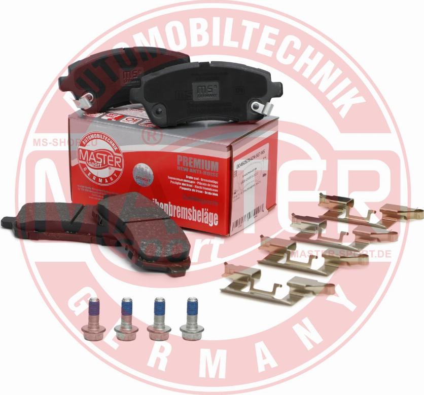 MASTER-SPORT GERMANY 13046057942N-SET-MS - Тормозные колодки, дисковые, комплект parts5.com