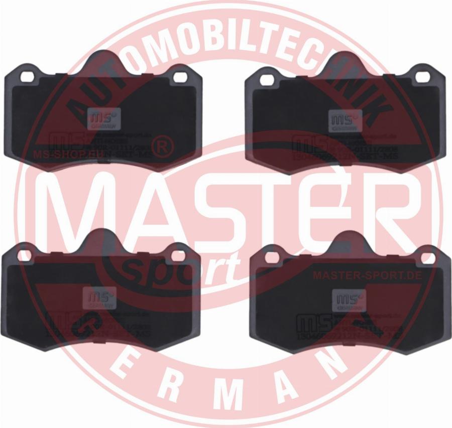 MASTER-SPORT GERMANY 13046069212N-SET-MS - Тормозные колодки, дисковые, комплект parts5.com