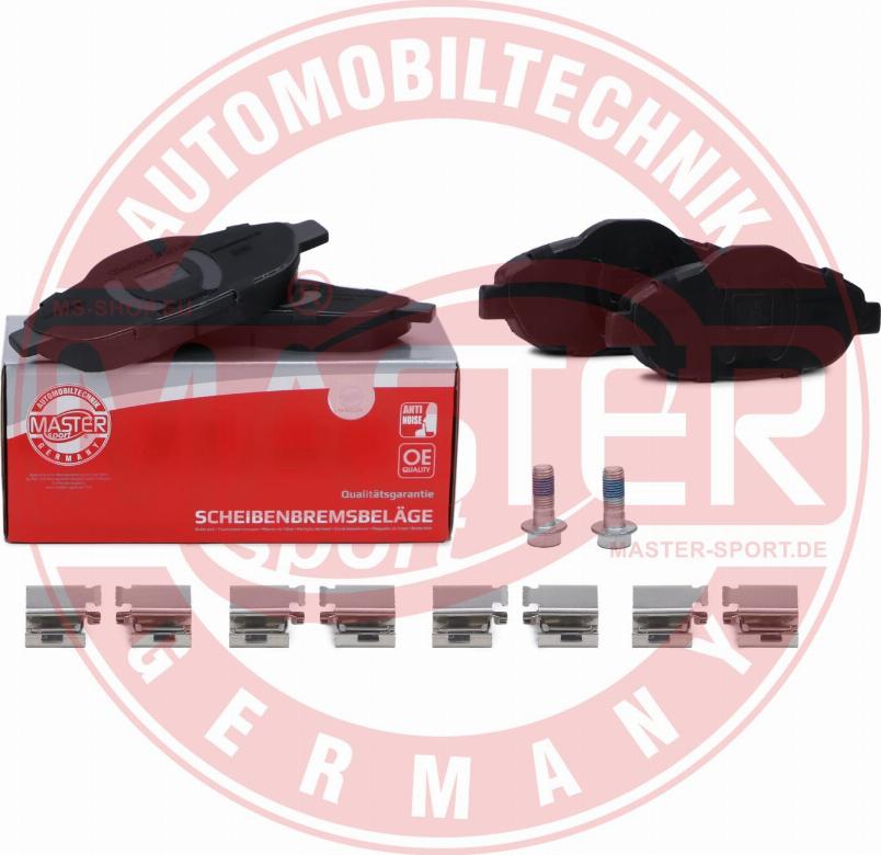 MASTER-SPORT GERMANY 13046038472T-SET-MS - Тормозные колодки, дисковые, комплект parts5.com