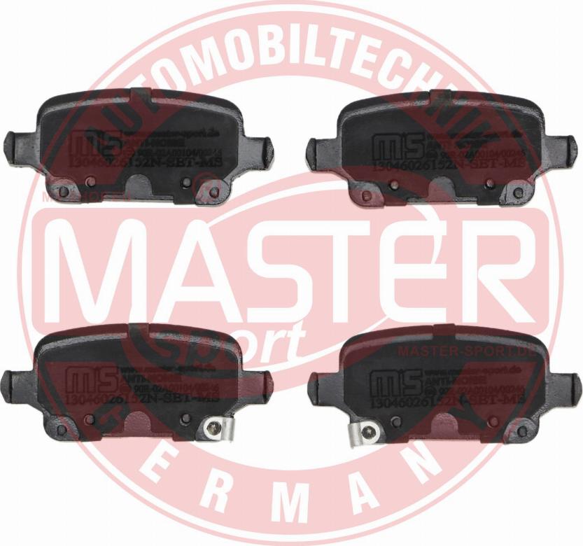 MASTER-SPORT GERMANY 13046026152N-SET-MS - Тормозные колодки, дисковые, комплект parts5.com