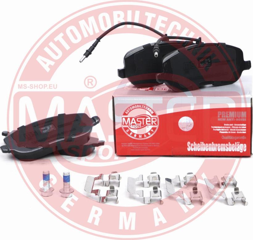 MASTER-SPORT GERMANY 13046028632N-SET-MS - Тормозные колодки, дисковые, комплект parts5.com