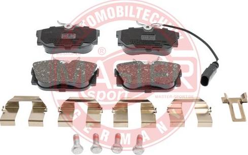 MASTER-SPORT GERMANY 13046028742N-SET-MS - Brake Pad Set, disc brake parts5.com