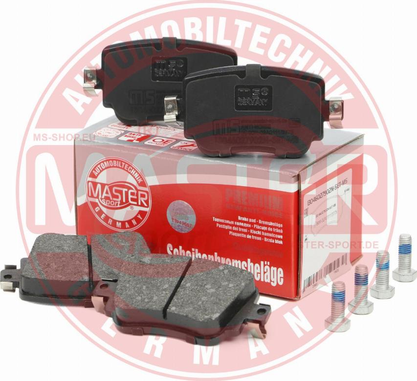 MASTER-SPORT GERMANY 13046027902N-SET-MS - Тормозные колодки, дисковые, комплект parts5.com