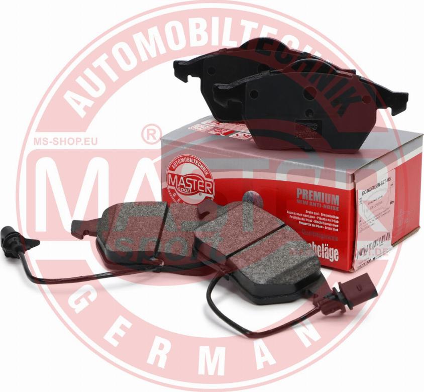 MASTER-SPORT GERMANY 13046071102N-SET-MS - Тормозные колодки, дисковые, комплект parts5.com