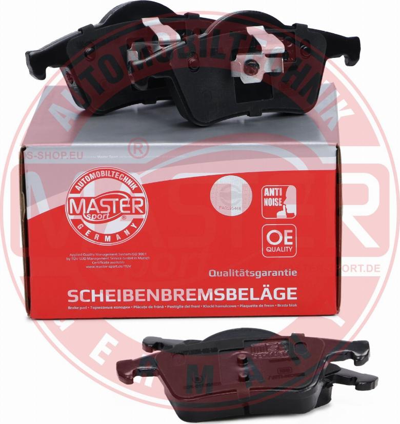 MASTER-SPORT GERMANY 13046071352N-SET-MS - Тормозные колодки, дисковые, комплект parts5.com