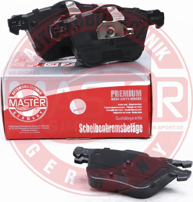 MASTER-SPORT GERMANY 13046072432N-SET-MS - Тормозные колодки, дисковые, комплект parts5.com