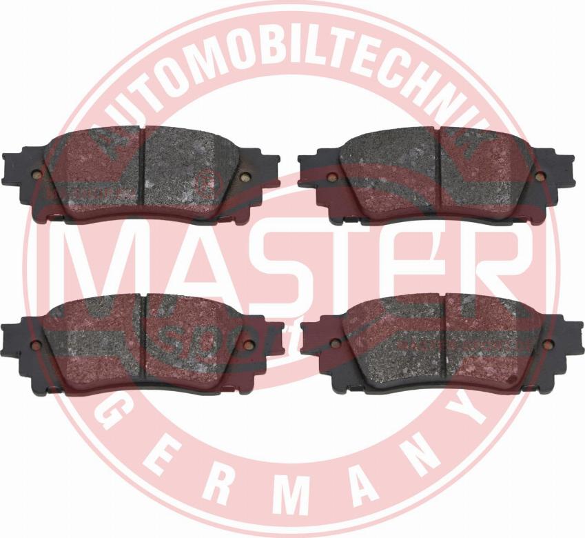 MASTER-SPORT GERMANY 13046144592N-SET-MS - Тормозные колодки, дисковые, комплект parts5.com