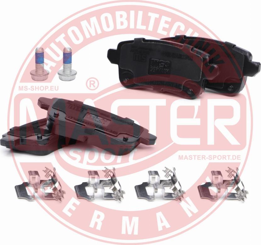 MASTER-SPORT GERMANY 13046144352N-SET-MS - Тормозные колодки, дисковые, комплект parts5.com