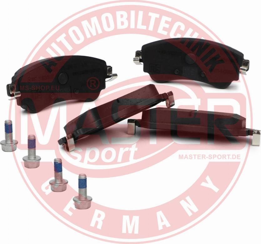 MASTER-SPORT GERMANY 13046119172N-SET-MS - Тормозные колодки, дисковые, комплект parts5.com